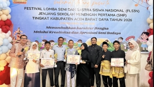 Prestasi Gemilang SMPN 1 Blangpidie pada Ajang FLS3N Tingkat Kabupaten Aceh Barat Daya Tahun 2026