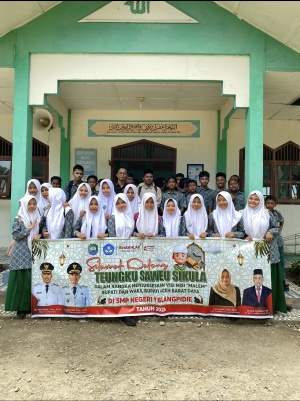 Teungku Saweu Sikula di SMP Negeri 1 Blangpidie: Wujud Nyata Dukungan Visi Misi &ldquo;MALEM&rdquo; Aceh Barat Daya