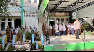 Polisi Sahabat Putih Biru &ldquo;SMPN 1 Blangpidie&rdquo; Dalam Program Polisi Saweu Sikula