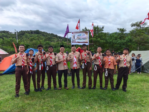 SMPN 1 Blangpidie Berpartisipasi dalam Jambore Cabang V Kwartir Cabang Abdya Tahun 2026